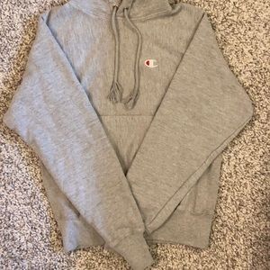 CHAMPION | Grey Reverse Weave Hoodie